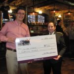 Richard Gauder & Port Perry Cadets with Cheque