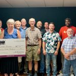 Camp Scugog Cheque presentation