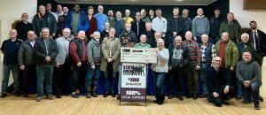 January 2026 cheque presentation to Safe Homes