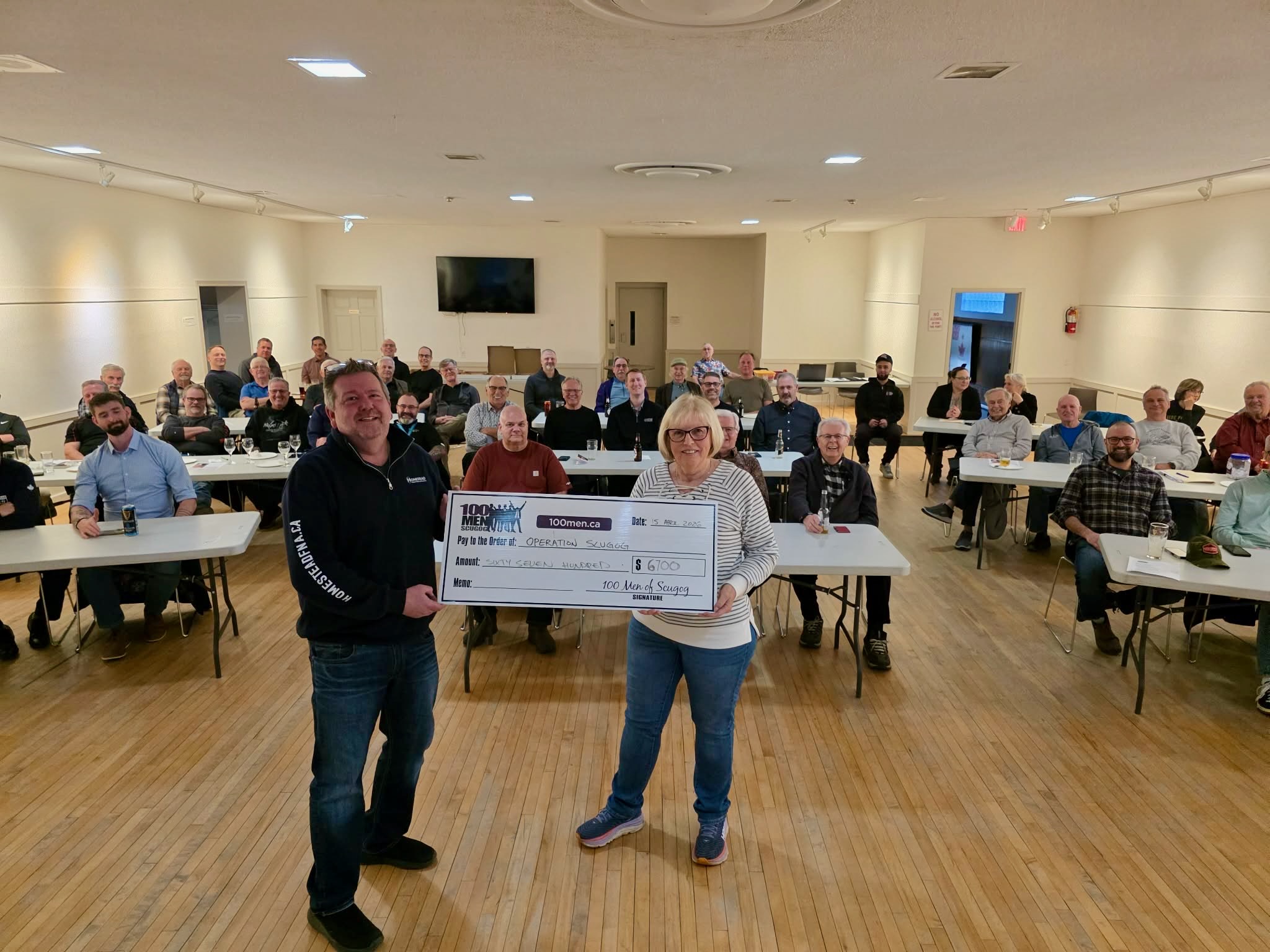 April 2026 Cheque Presentation 